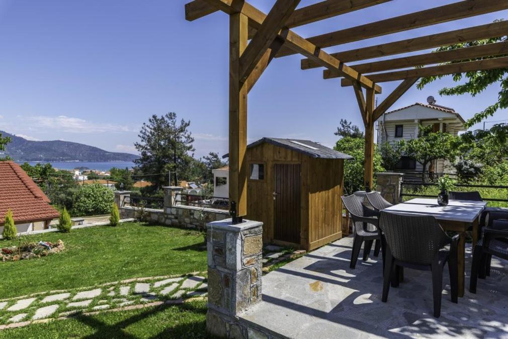Annas Villa Skala Potamia  Exterior foto